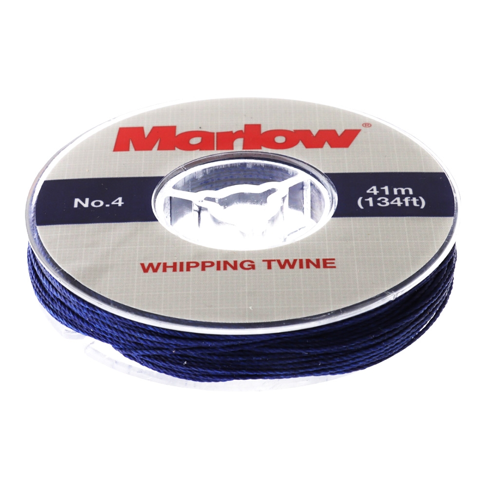 Marlow Waxed Whipping Twine No. 4 Blue