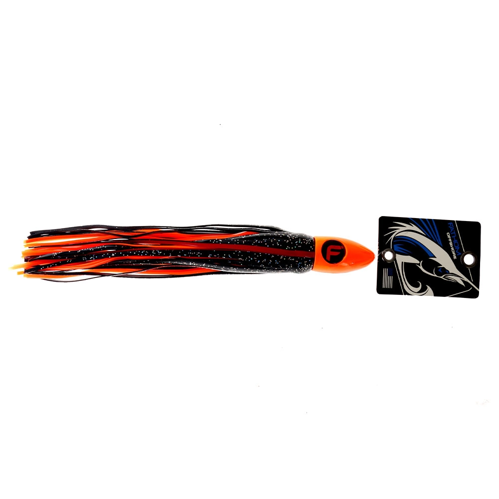 Fathom Offshore Fatboy Lead Tuna Lure 23cm Orange Fathom Offshore Fatboy Lead Tuna Lure 23cm Orange