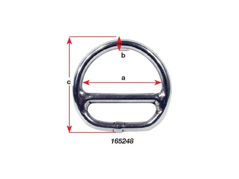 BLA Stainless Steel Pad Eye with Ring