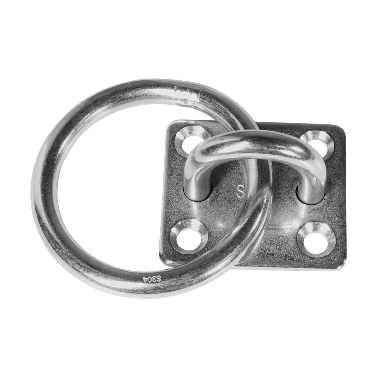 BLA Stainless Steel Pad Eye with Ring 6mm