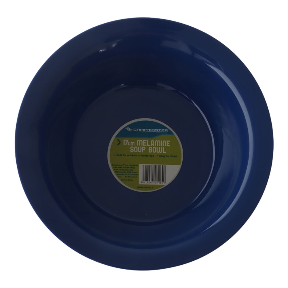 Campmaster Shatter-Resistant Melamine Soup Bowl 175mm