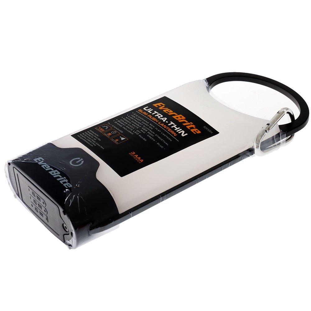Everbrite Ultra-Thin Slim Push LED Lantern - Seconds Product - Leaky Batteries