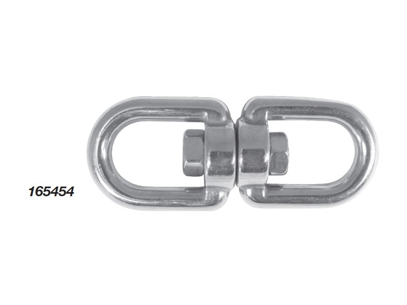 Stainless Steel Eye and Eye Swivel 10mm