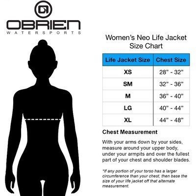 O'Brien Traditional Neoprene Womens Life Vest