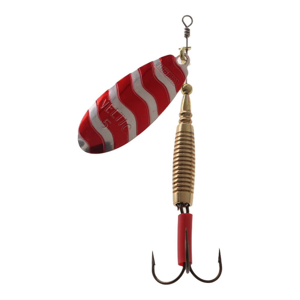 Veltic Spinner Lure No.5 10g Red/Silver