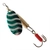 Veltic Spinner Lure No.3 5g Silver/Black/Green