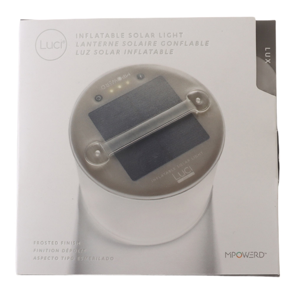 MPOWERD Luci Lux LED Inflatable Solar Lantern 65lm