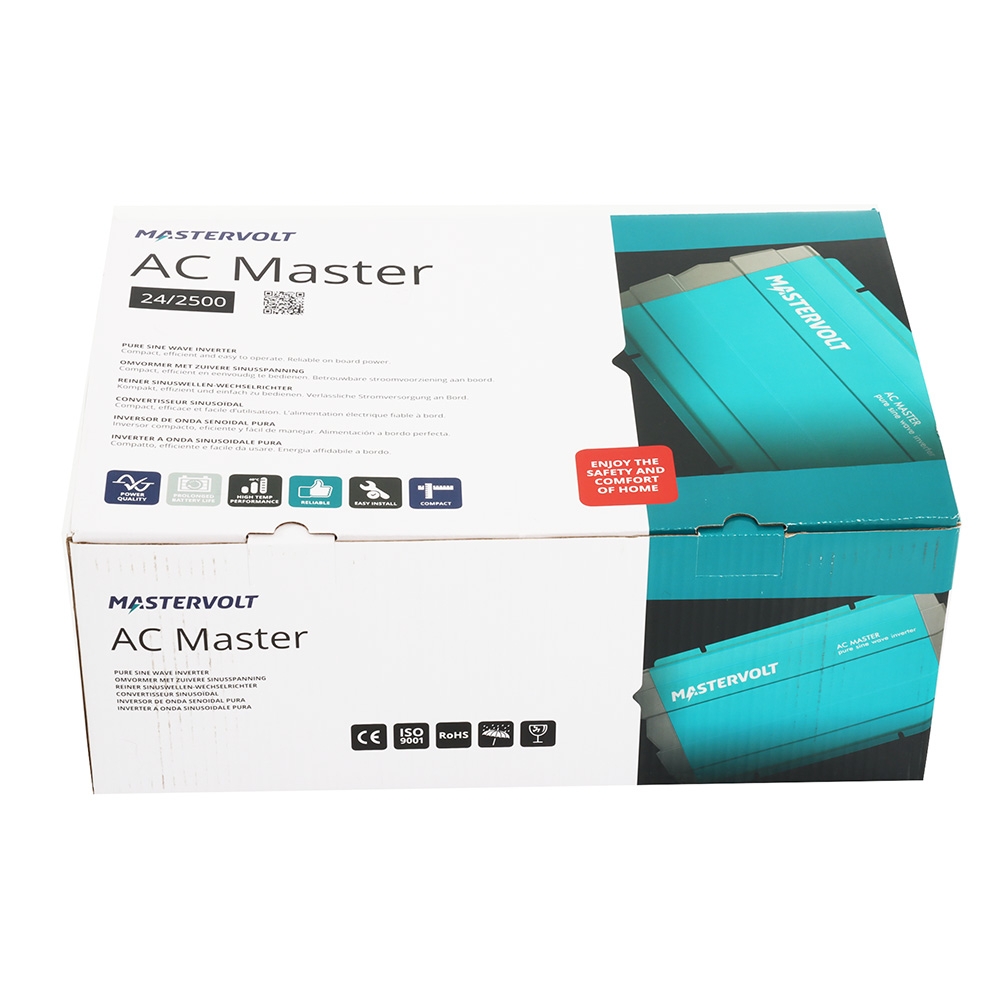 Mastervolt AC Master Pure Sine Wave Marine Inverter 2500W 24VDC to 230VAC