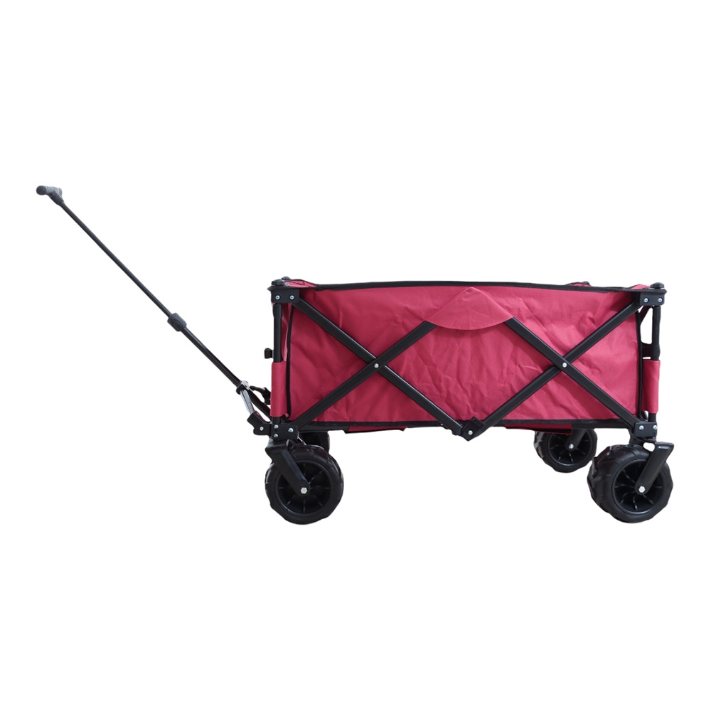 Folding Beach Cart Trolley Wine XL