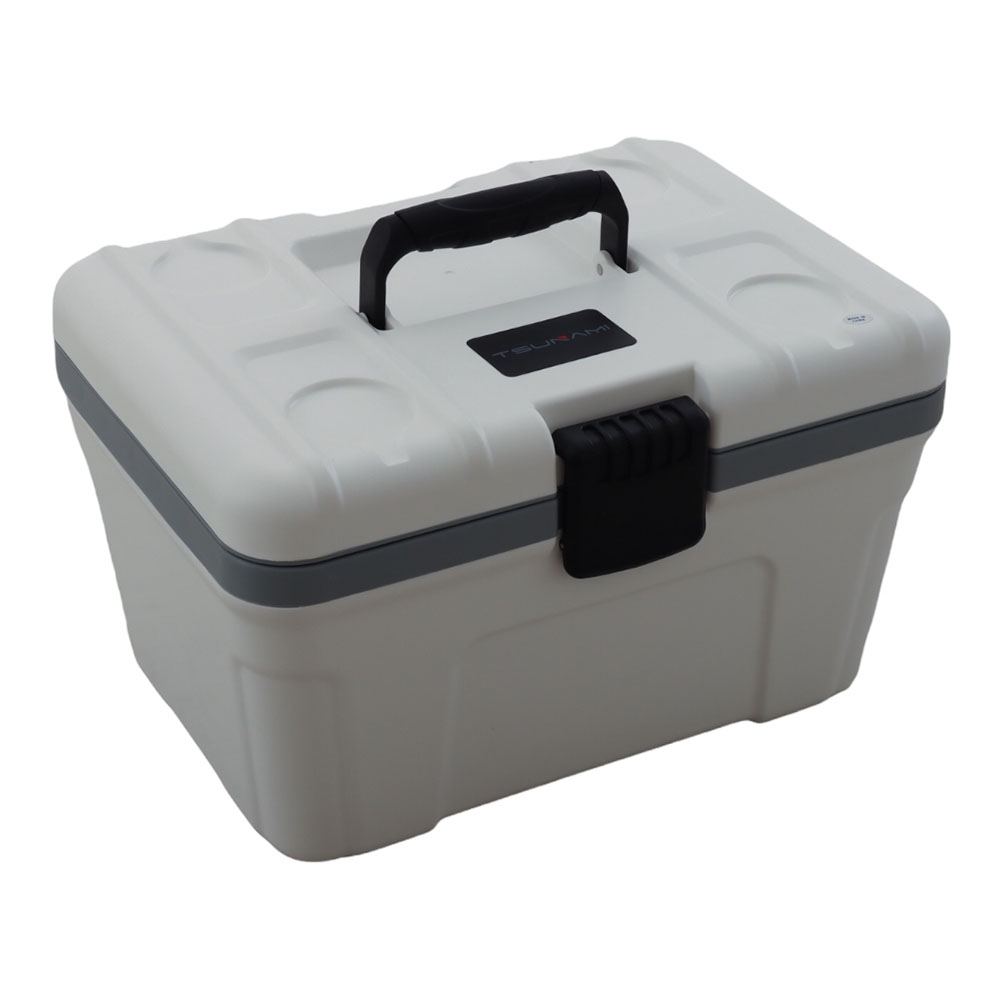Tsunami Case Chilly Bin Cooler 12L White