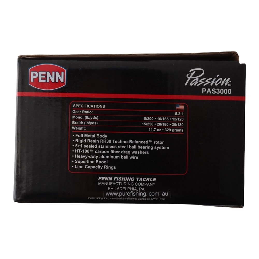 PENN Passion 3000 Regiment Black Ops Soft Bait Combo 7ft 2in 4-8kg 2pc