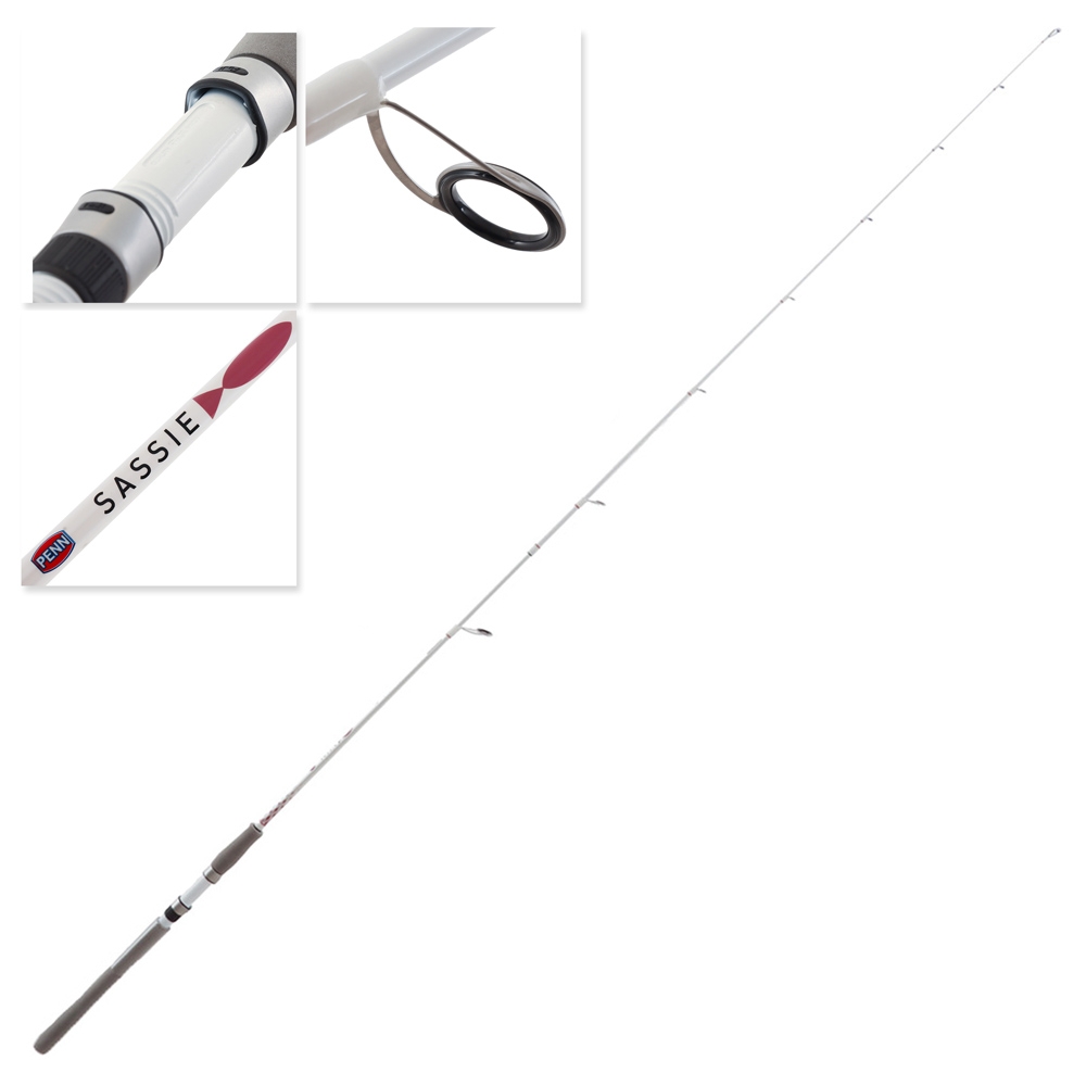 PENN Sassie 702 Spinning Soft Bait Rod 7ft 4-8kg 2pc