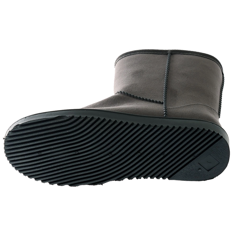 Suede Slipper Boots Charcoal Mens UK8/US9 Suede Slipper Boots Charcoal Mens UK8/US9