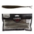 Catch Black Label Livies Jerkshad Soft Bait 5in Black Ninja Qty 5 