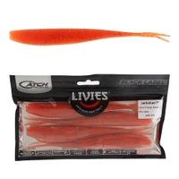 Catch Black Label Livies Jerkshad Soft Bait 7in Orange Assassin Qty 4 Thumbnail Catch Black Label Livies Jerkshad Soft Bait 7in Orange Assassin Qty 4