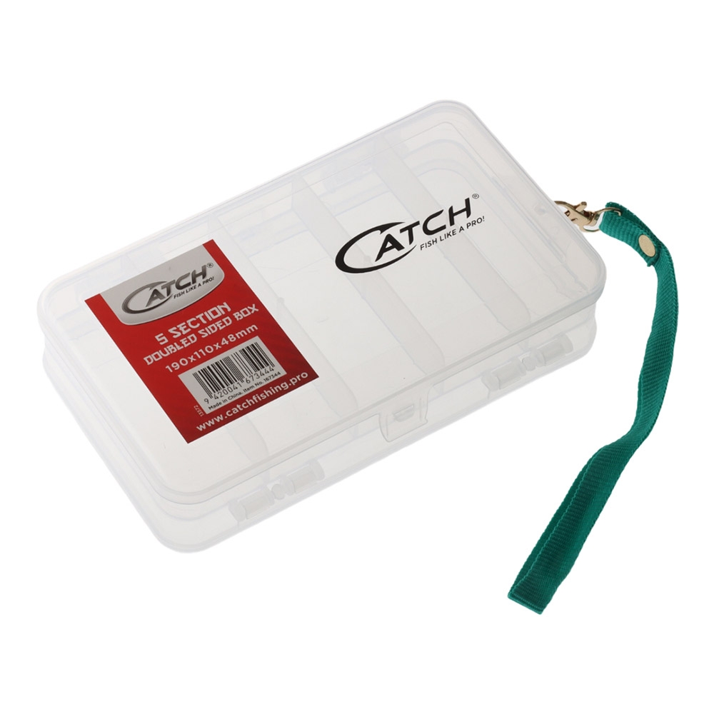 Catch H317 5-Section Tackle Box 190 x 110 x 48mm