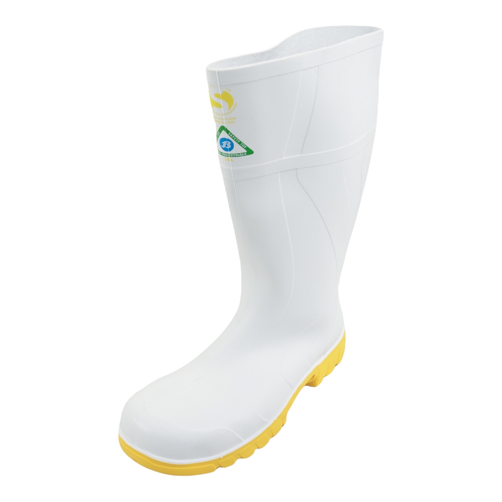 Bata Safemate Non-Slip Steel Toe Gumboots White UK5 / US5