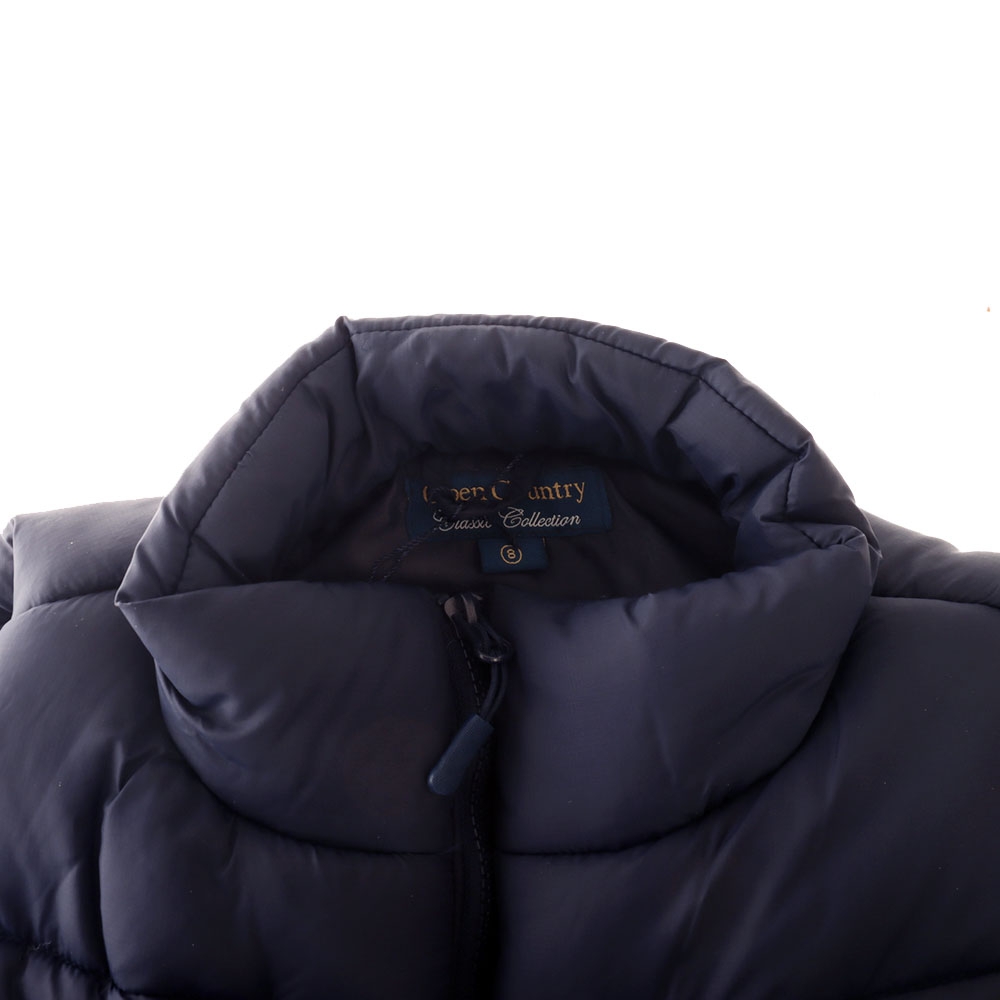 Open Country Puffa Womens Puffer Vest NZ Badge Navy 10