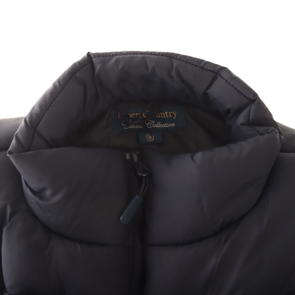 Open Country Puffa Womens Puffer Vest NZ Badge Navy 10