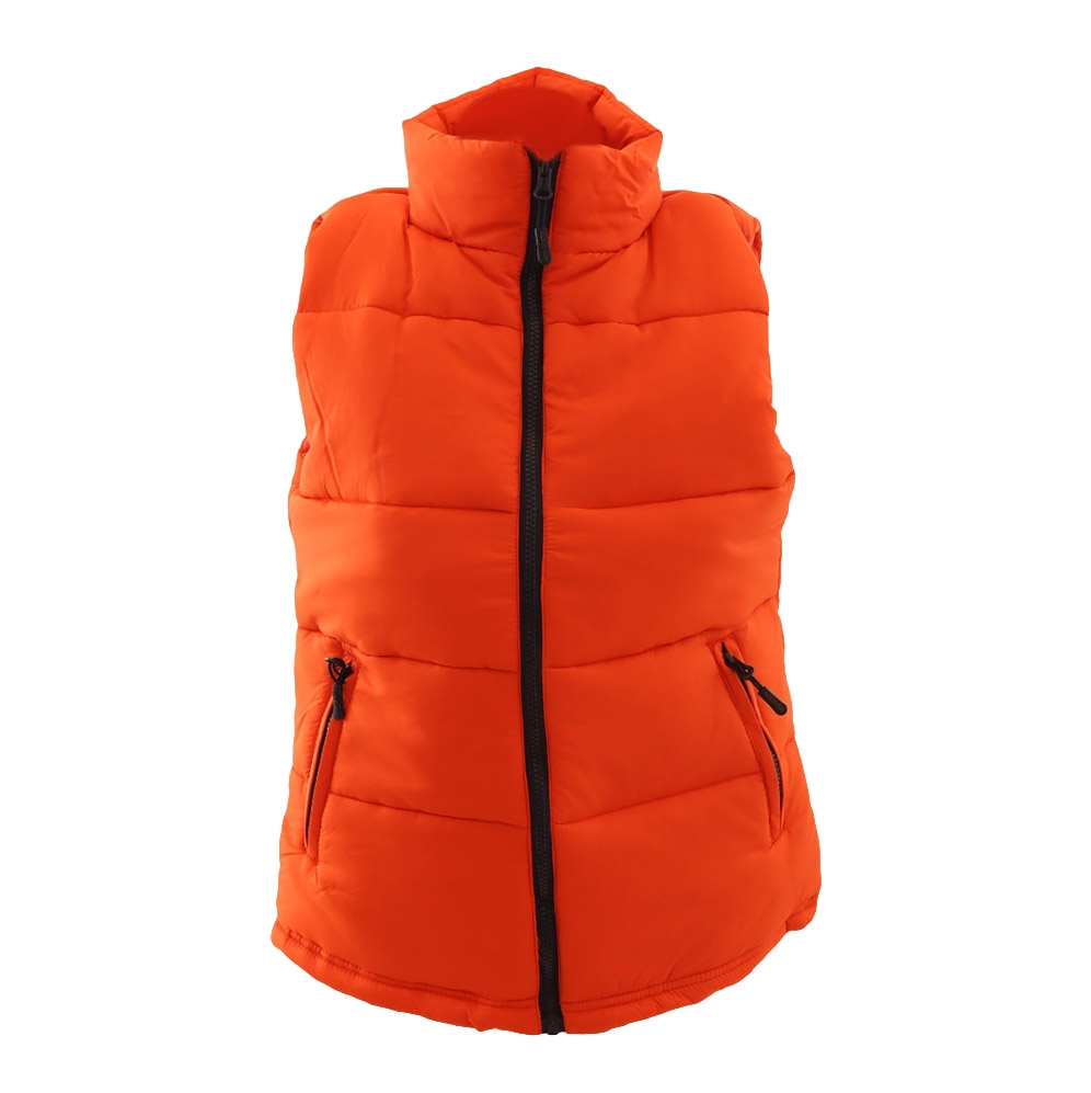 Open Country Puffa Womens Puffer Vest Orange 08