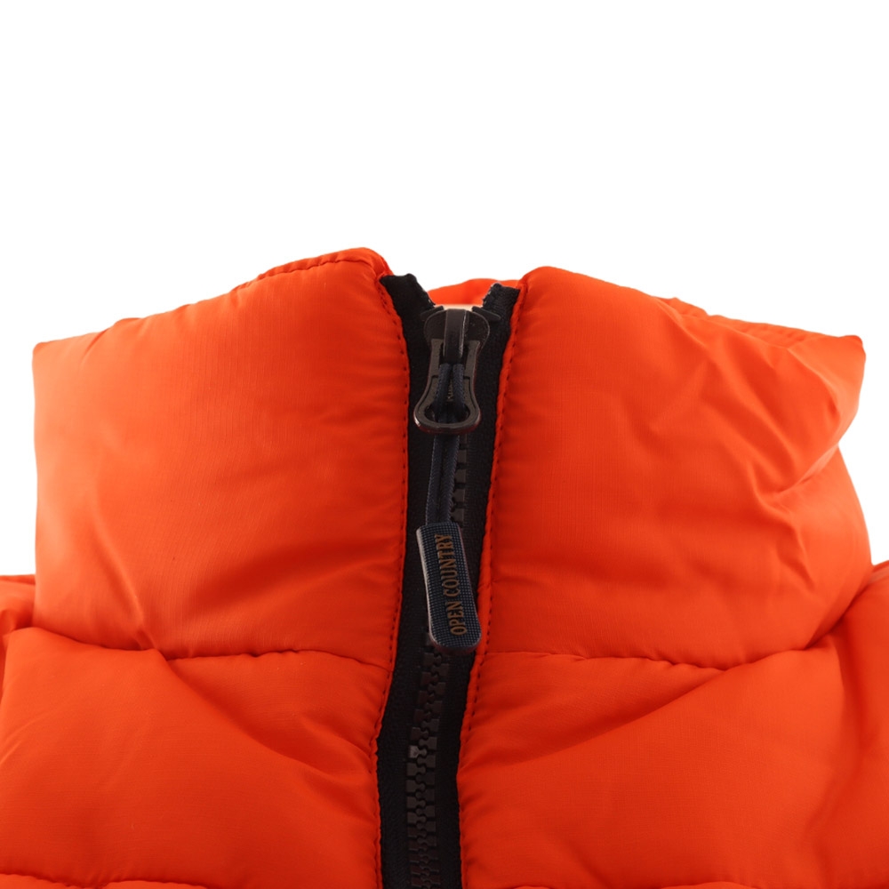 Open Country Puffa Womens Puffer Vest Orange 08