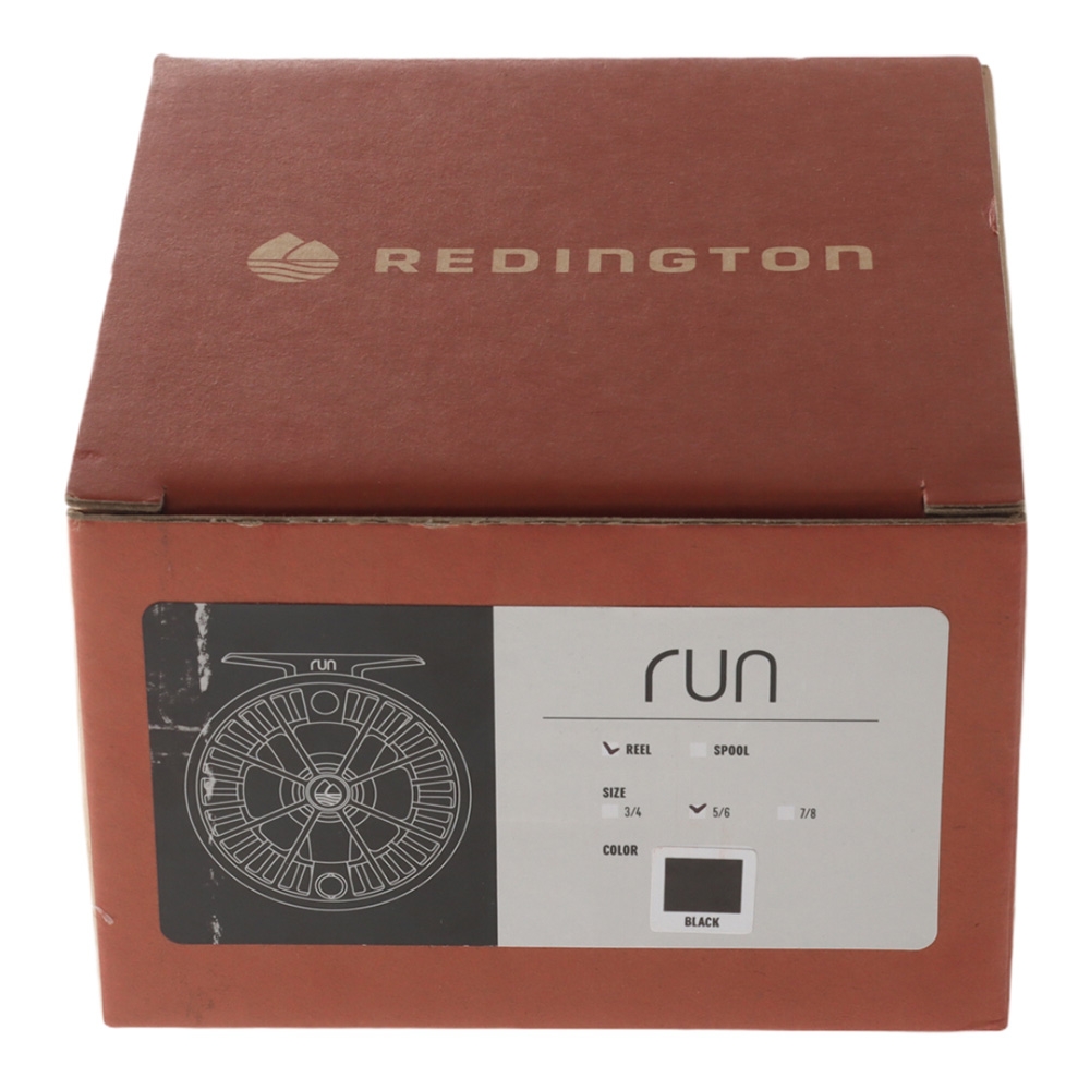Redington RUN Fly Reel 5/6 Black