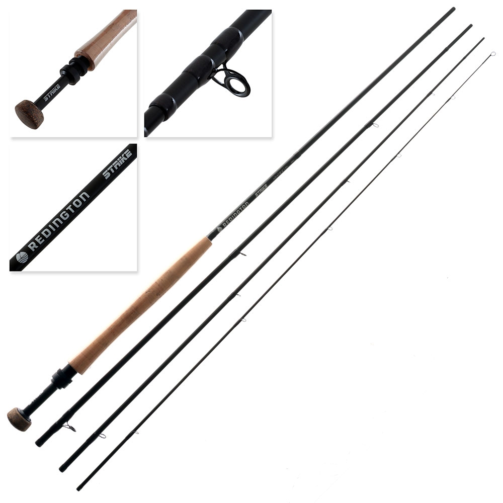 Redington STRIKE Euro Nymph Fly Rod 10ft 6in 3WT 4pc