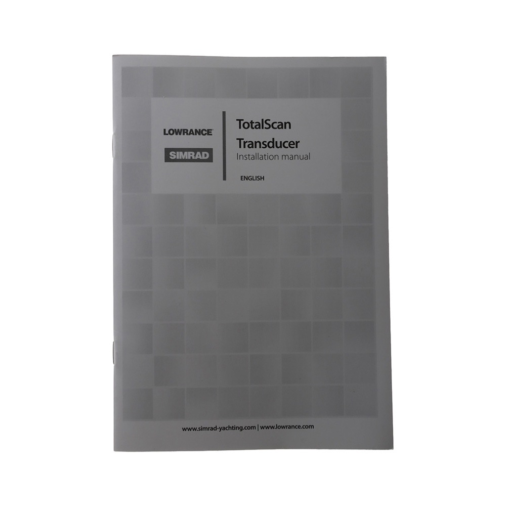 Lowrance Transom Mount Bracket for StructureScan 3D, HD and TotalScan