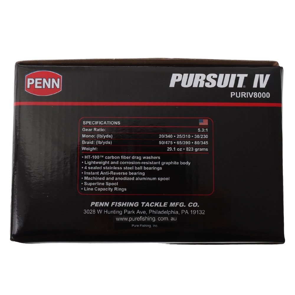 PENN Pursuit IV 8000 Spinning Reel