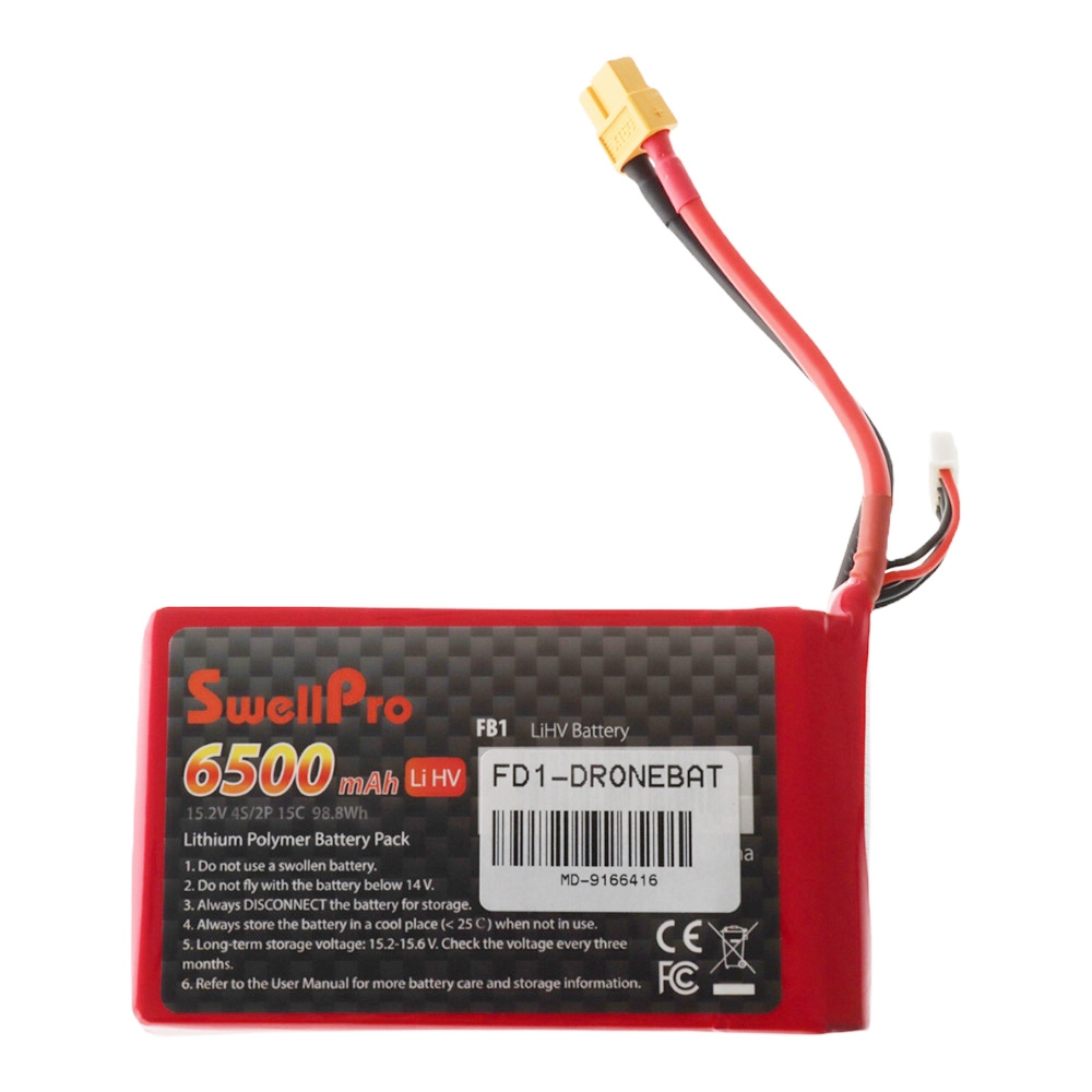 SwellPro Fisherman LiPo Drone Battery 6500mAh (XT90)