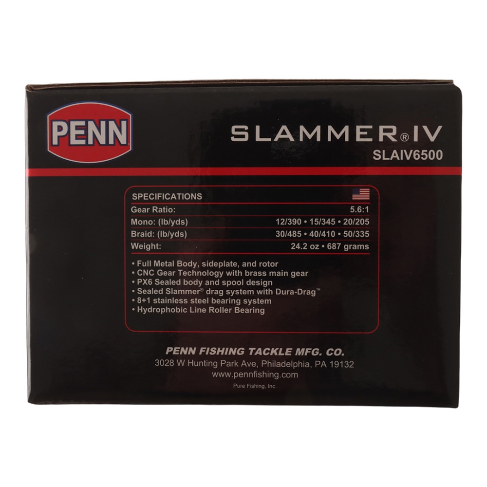 PENN Slammer IV 6500 Spinning Reel