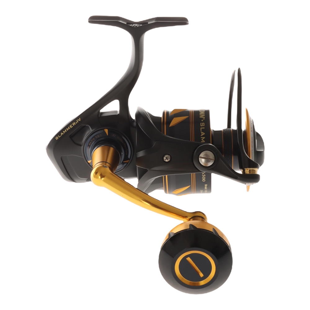 PENN Slammer IV 6500 Slammer II 802H Inshore Spin Combo 8ft PE4-6 2pc