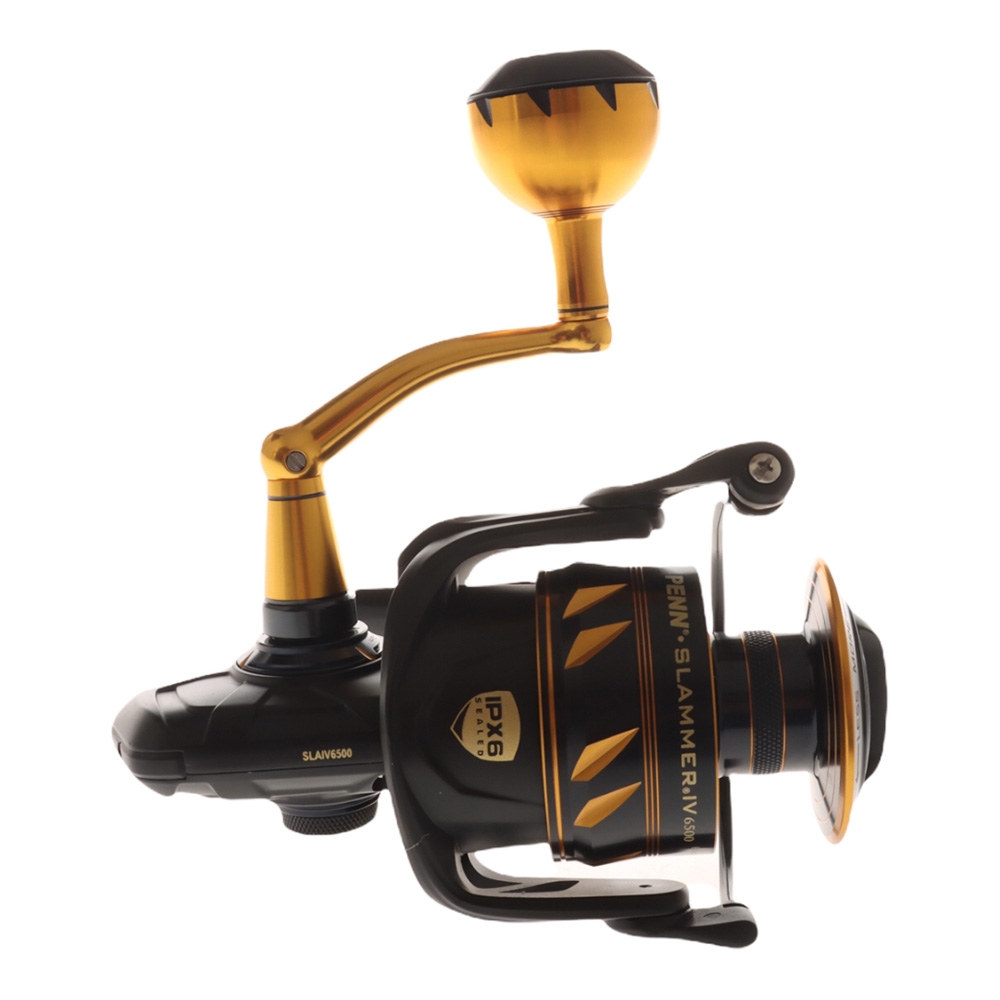 PENN Slammer IV 6500 Slammer II 802H Inshore Spin Combo 8ft PE4-6 2pc
