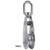 Stainless Steel Single Blocks - 50mm Nylon Sheave