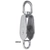 Stainless Steel Single Block and Becket - 50mm Sheave 