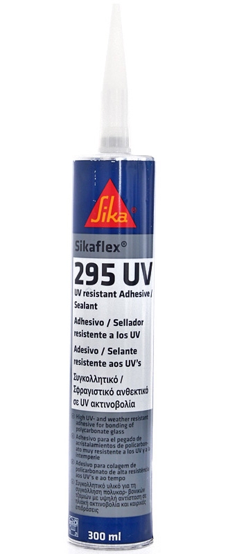 Sikaflex 295 UV Resistant Adhesive Sealant 300ml Black