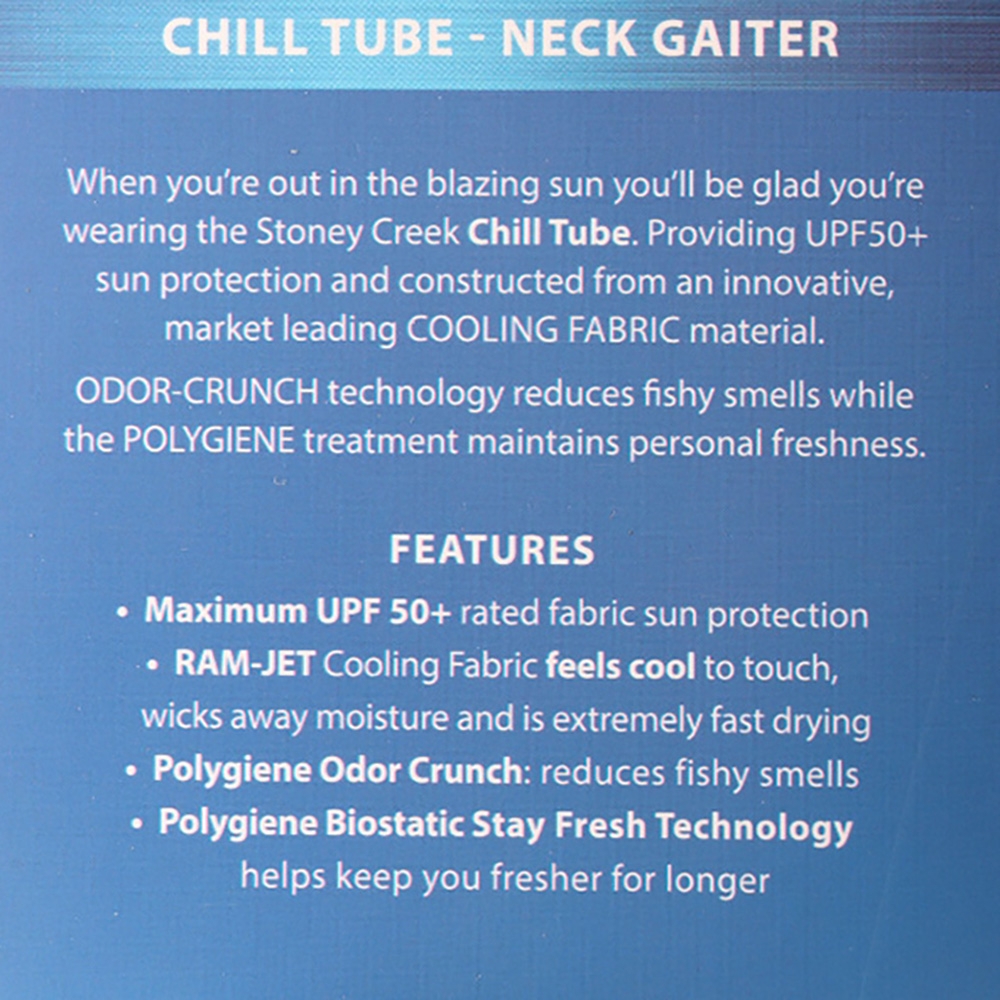 Stoney Creek APEX Chill Tube/Neck Gaiter Strong Blue