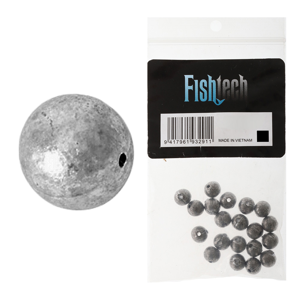 Fishtech Ball Sinkers 1.5oz Qty 5