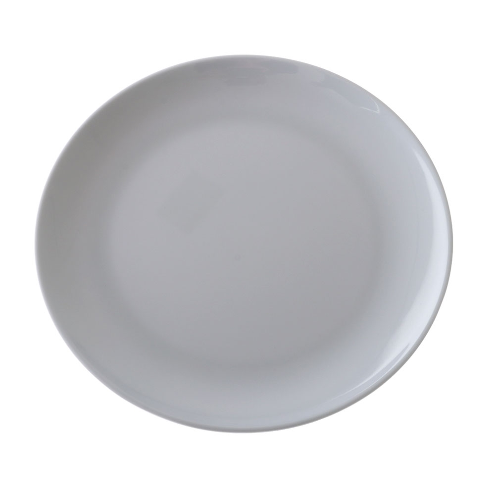Southern Alps Shatter-Resistant Melamine Plate White 28cm
