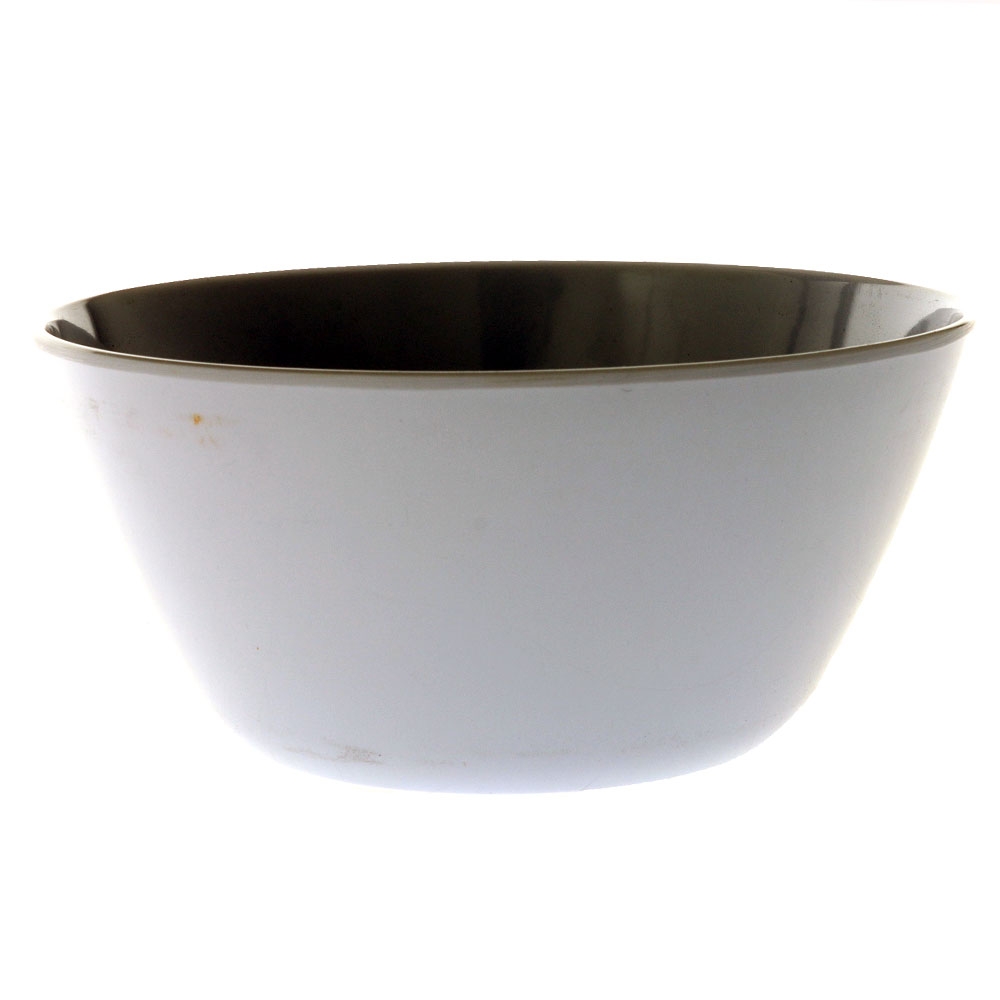Southern Alps Shatter-Resistant Melamine Bowl White 15cm