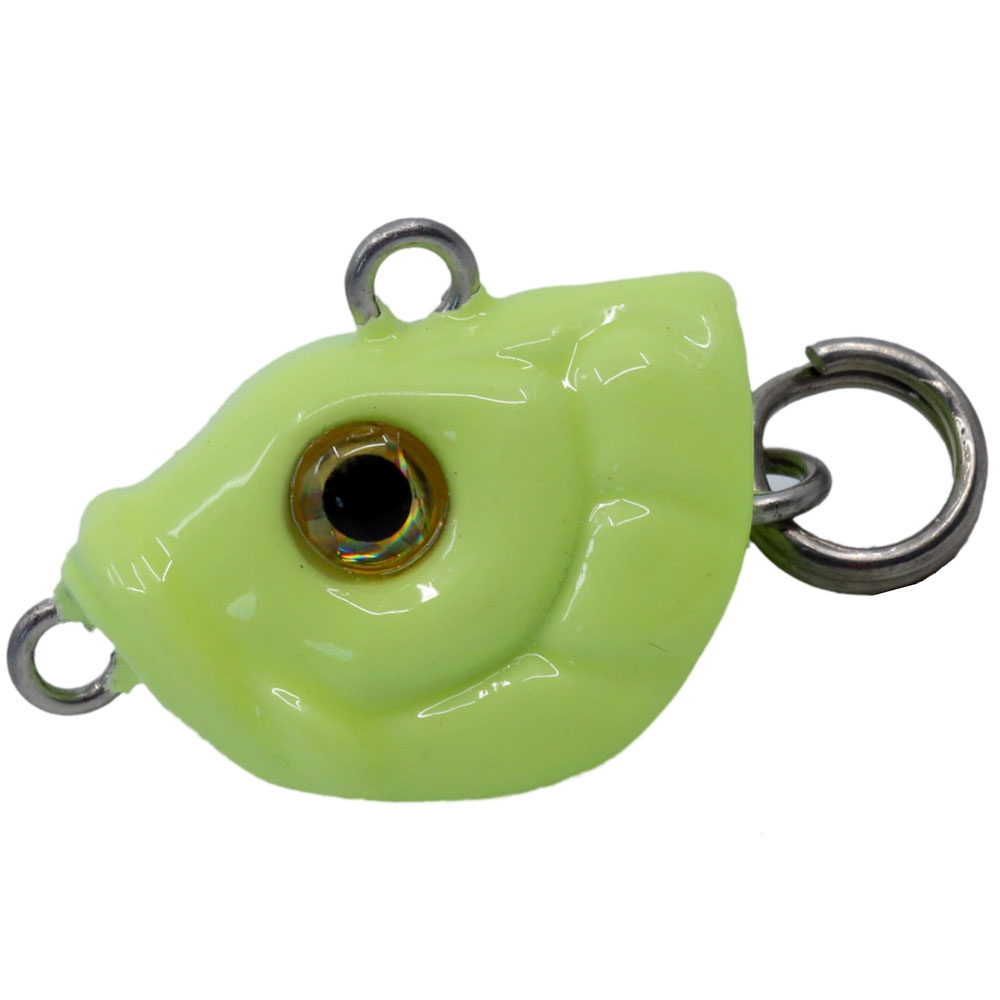Jig Star Monster Swivel Jig Heads Lumo 45g Qty 3