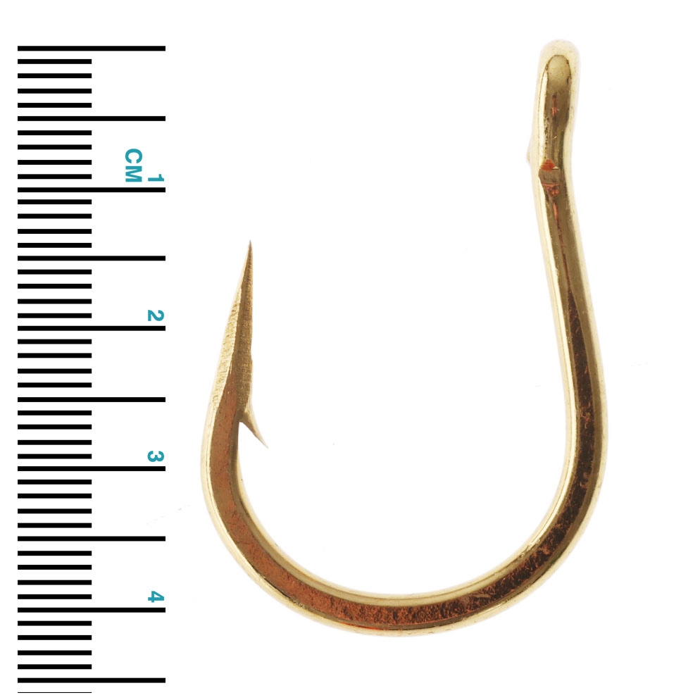 Jig Star Ninja Jig Hooks Gold 9/0 Qty 5
