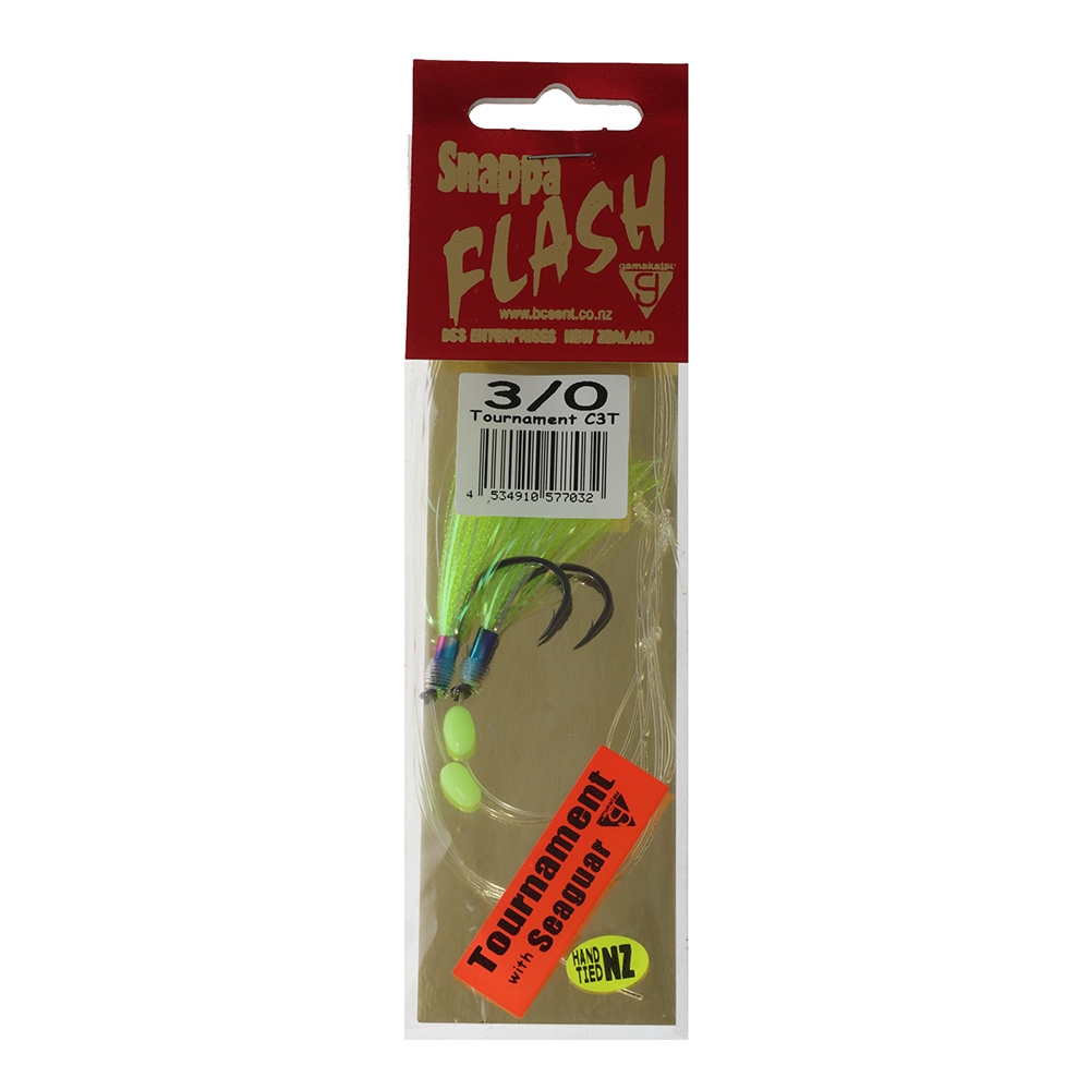 Gamakatsu Snappa Tournament Flasher Rig 3/0 Chartreuse