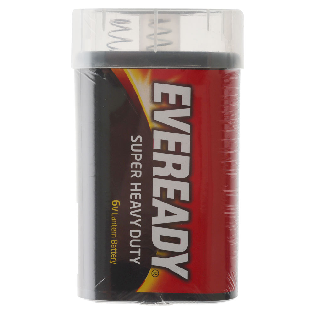 Eveready Super Heavy Duty Lantern 6V Carbon Zinc Battery