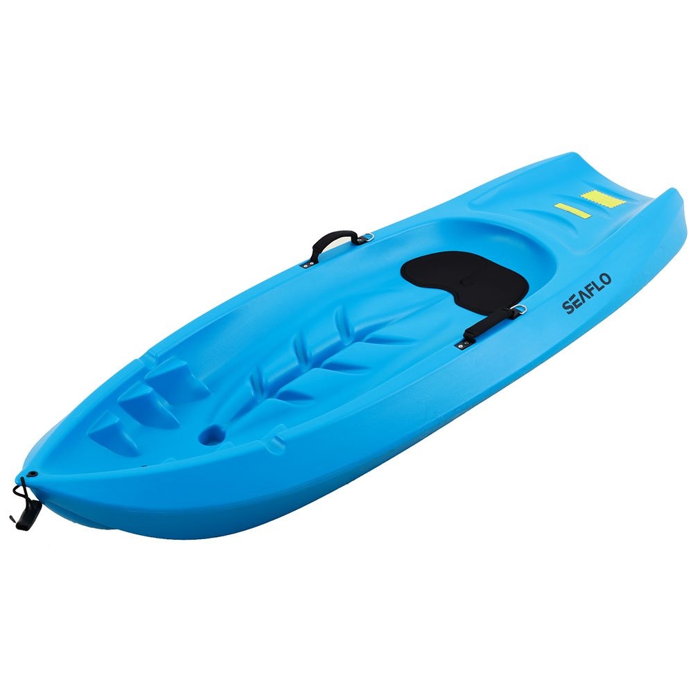 Seaflo Kids Kayak with Paddle and Leash Blue