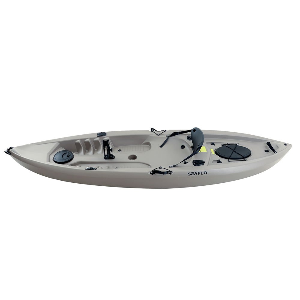 Seaflo Fishing Kayak with Built-In Wheel incl Paddle and Leash 10ft