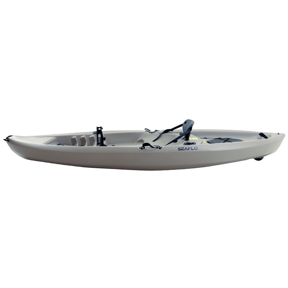 Seaflo Fishing Kayak with Built-In Wheel incl Paddle and Leash 10ft