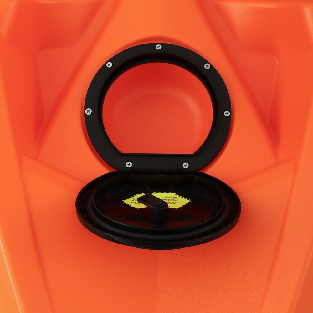 Seaflo Fishing Kayak with Built-In Wheel incl Paddle and Leash 10ft