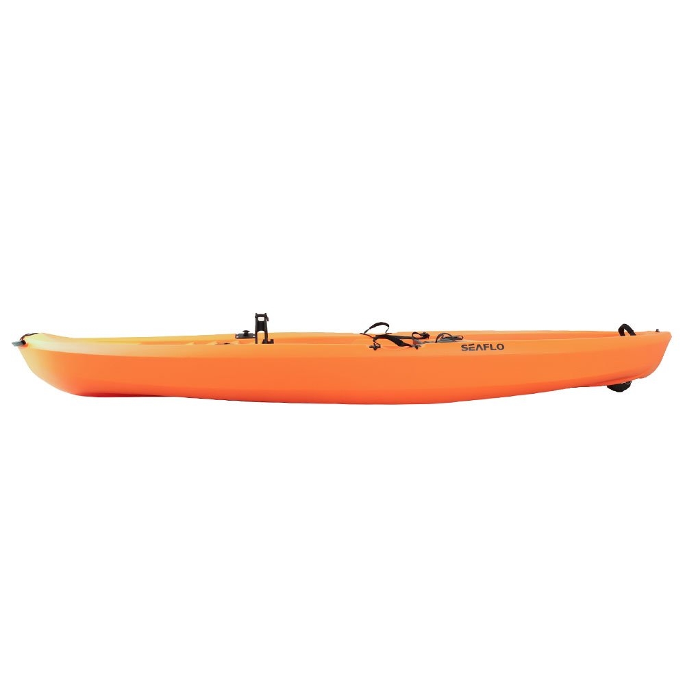 Seaflo Fishing Kayak with Built-In Wheel incl Paddle and Leash 10ft