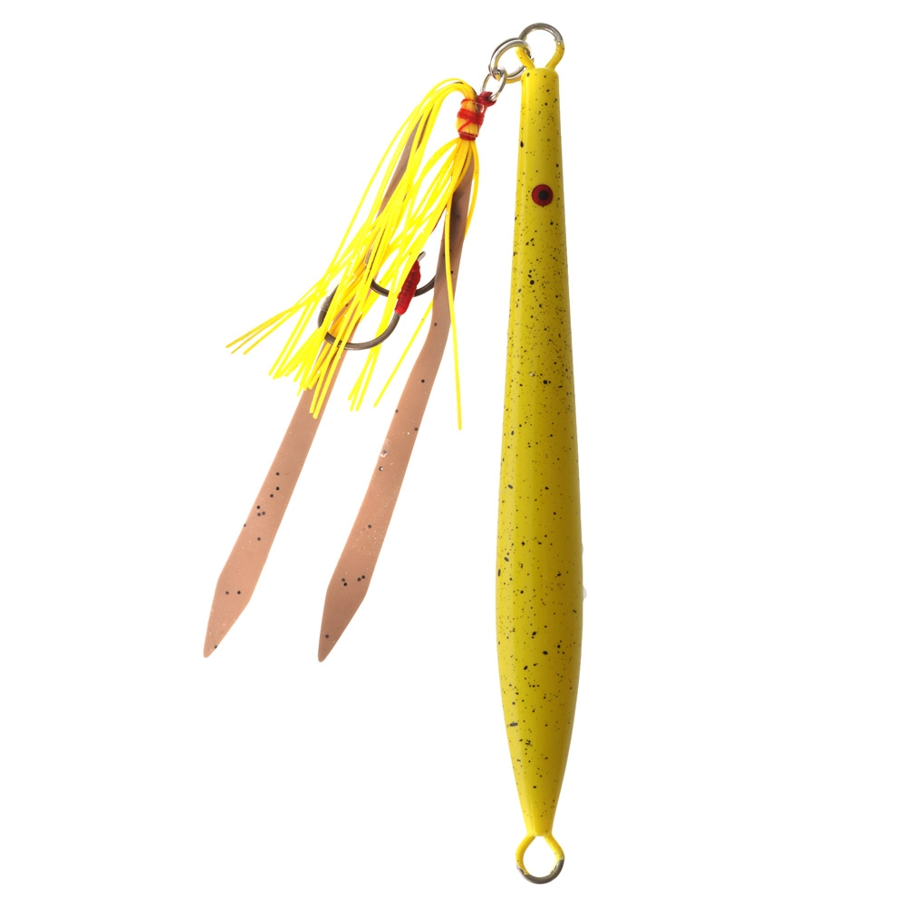 Ocean Angler Fish Fingers Jig 140g Bruised Banana Ocean Angler Fish Fingers Jig 140g Bruised Banana